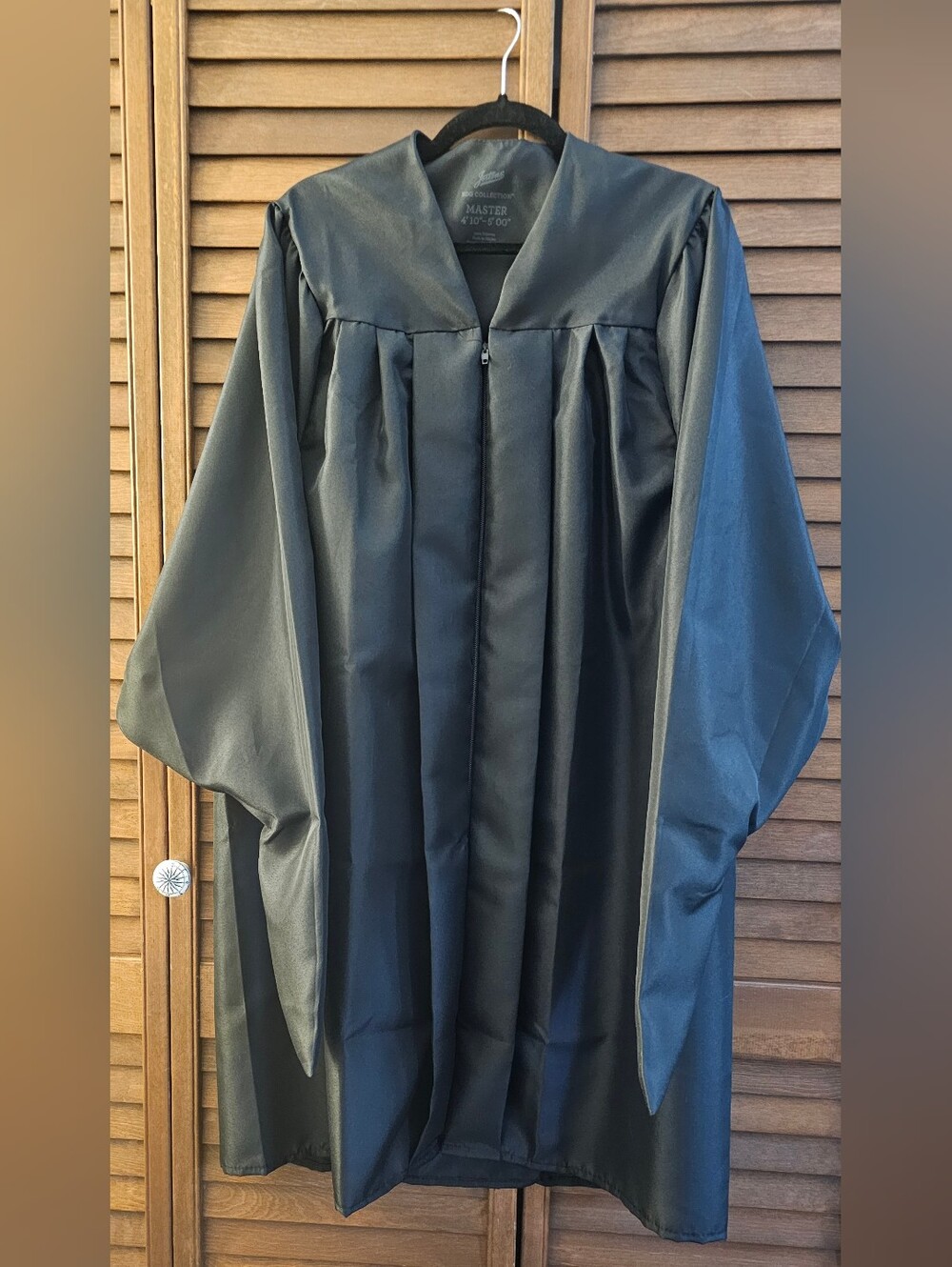 Black Jostens' BDG Collection Master's Graduation Cap and Gown